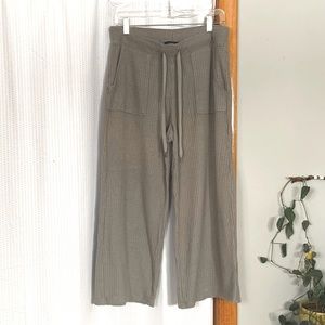 J. Crew High Waisted Cropped Pajama Pants